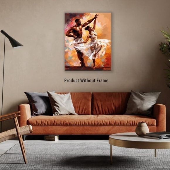 Elegant Dance Canvas Art - A Perfect Touch of Grace for Your Home 💃🏾🕺🏽 - Picture 4 of 5